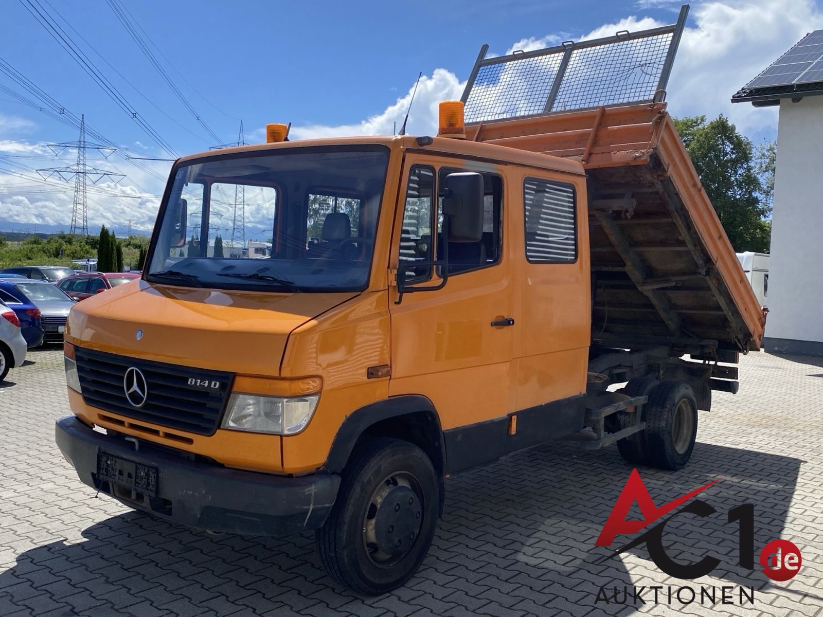 Mercedes-Benz Vario 814 DK 3-Seiten-Kipper DoKa